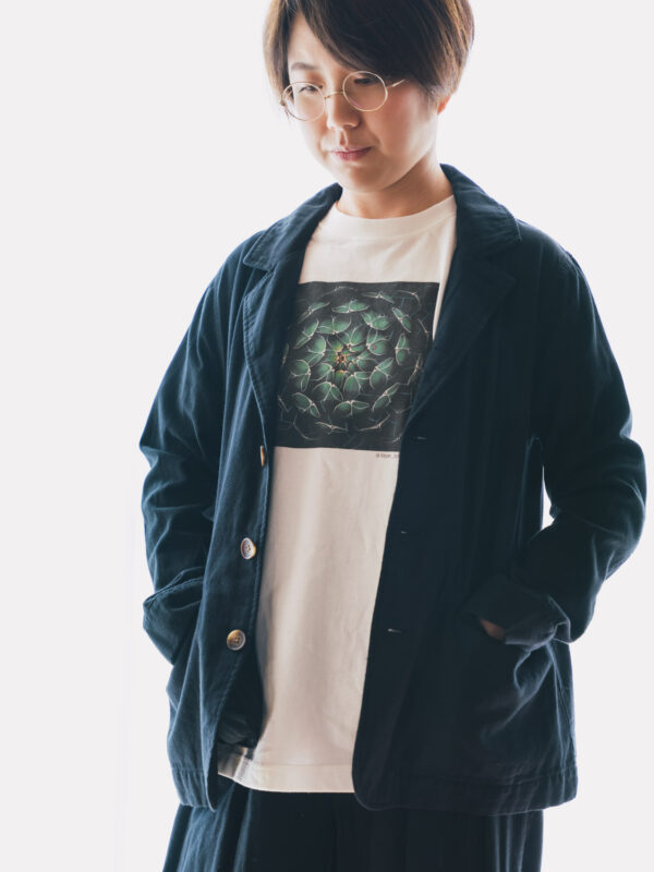 a layer - Organic cotton T-shirt - 画像 (4)
